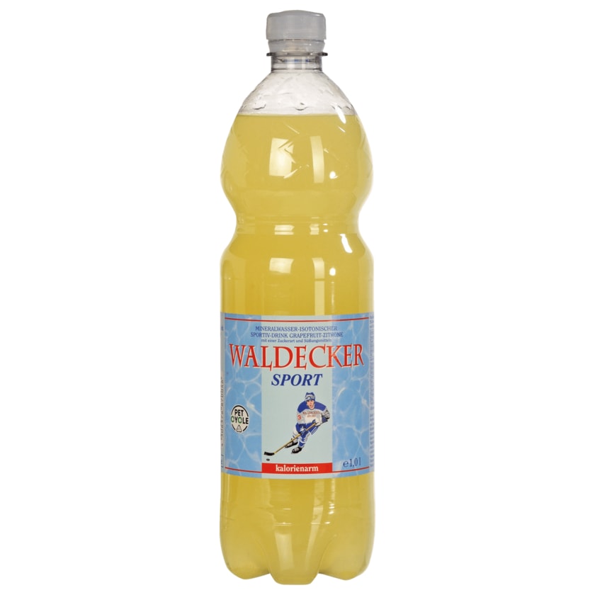 Waldecker Sport Mineralwasser isotonisch 1l